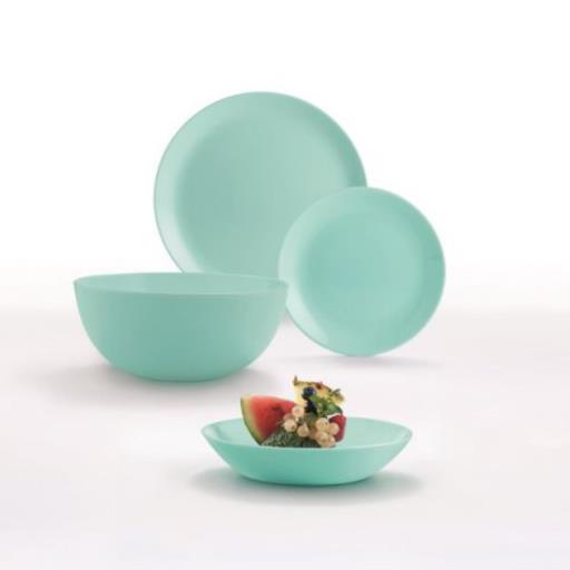 Luminarc Diwali Light Turquoise. Сервіз столовий 19 предметів