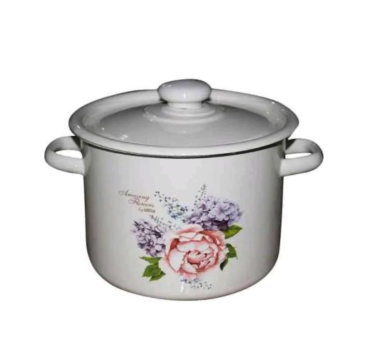 Каструля циліндрична 5.5л "Pion Amazing Flowers" IDILIA